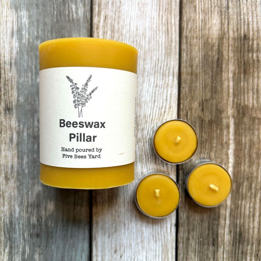 Beeswax candles from Pure Nuff Stuff