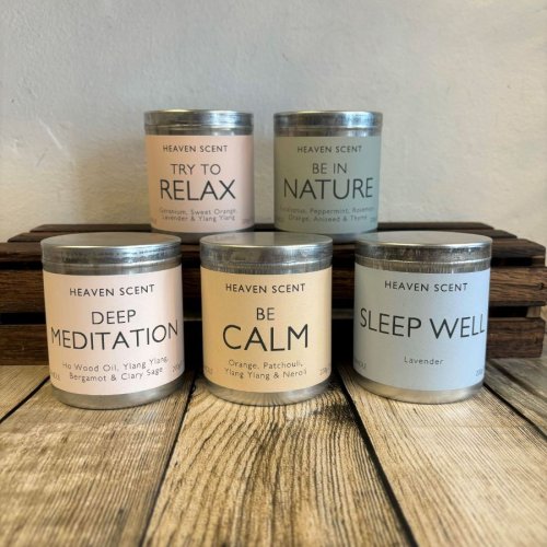 Soy Candles with natural scents