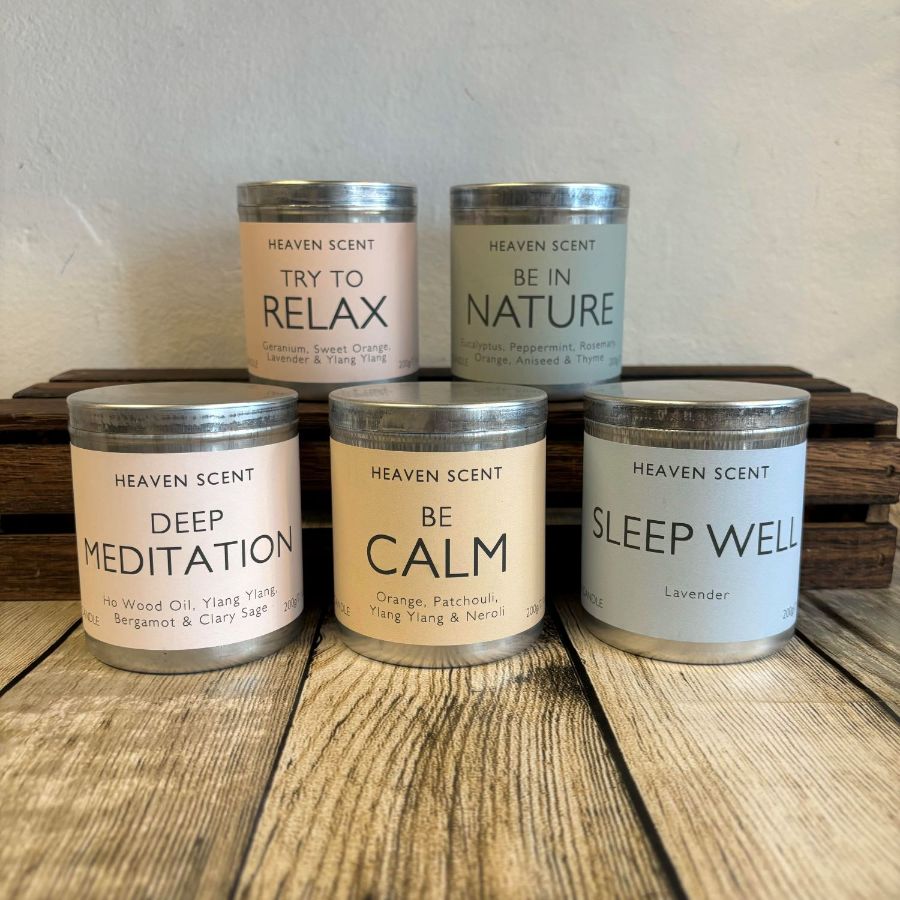 Soy Candles with natural scents