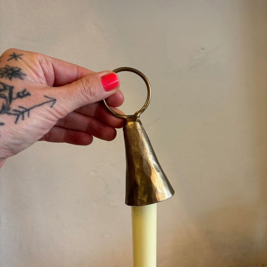 Brass Effect Candle Snuffer