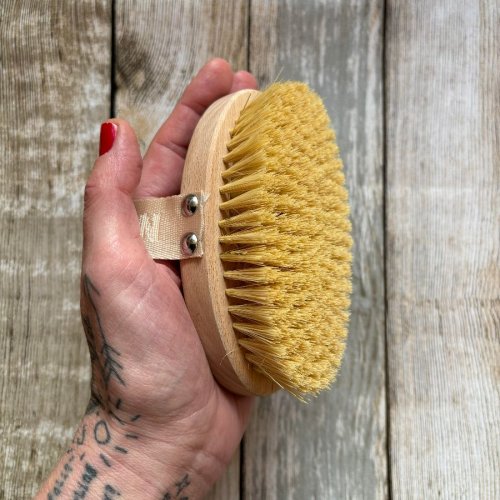 Sisal and Beech Body Brush from Pure Nuff Stuff